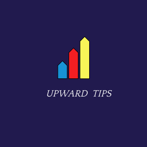 Upward Tips logo has three arrows of bright blue, red and yellow in ascending order with the name of the site, Upward Tips which signifies Upward Management, Success, Inspiration and Motivation.